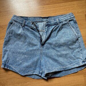 American Eagle Women's Denim Mom Shorts